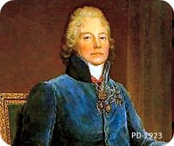 Französischer Staatsmann Maurice de Talleyrand-Perigord