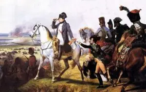 Napoleon at Battle of Wagram