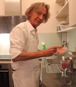 Wolfgang Hafner Scheuer at Vienna restaurant Mezzanin 7