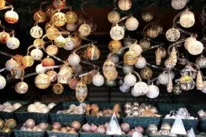 Schonbrunn Palace Christmas market baubles
