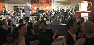 Vienna Ball: orchestra at Kaffeesiederball