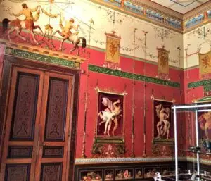 Room at Empress Sissi's Hermes Villa