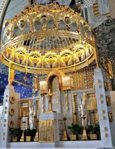 Otto Wagner Church: altar