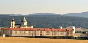 Vienna Salzburg Day Trip: Melk Abbey from the road