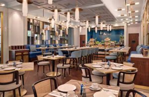 Hilton Vienna Park, Lenz restaurant social dining