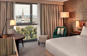 Vienna Hilton Park: king guest room
