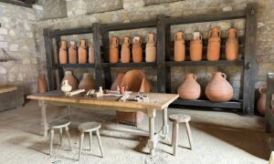 Carnuntum, oil merchant's office