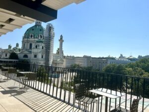 Wien Museum rooftop cafe Trude und Töchter
